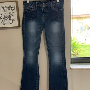 GUESS Dark Wash Flare Jeans